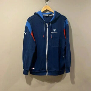 BMW M Motorsport Men's  Hooded Sweat Jacket